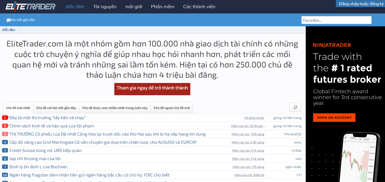 Trang chủ diễn đàn EliteTrader 