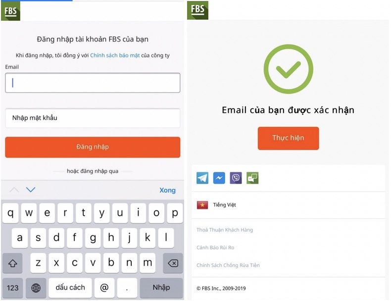 Hướng dẫn đăng ký tài khoản sàn FBS