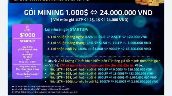 Dự án Lifetion Coin