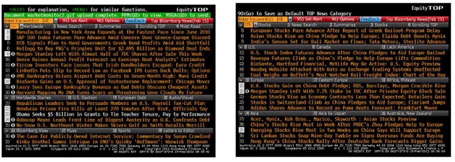 bloomberg terminal 