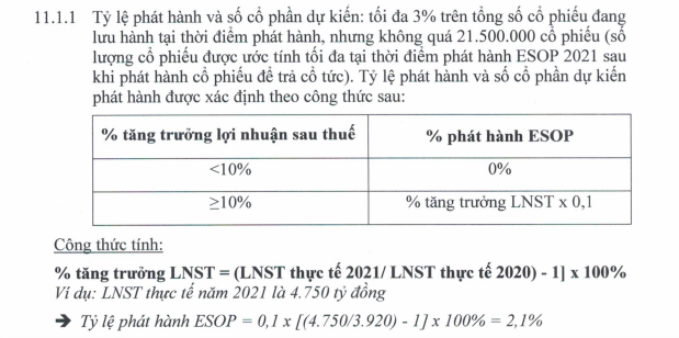 co phieu esop