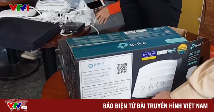 Hình ảnh cục Owifi 5G của CSE trên truyền thông