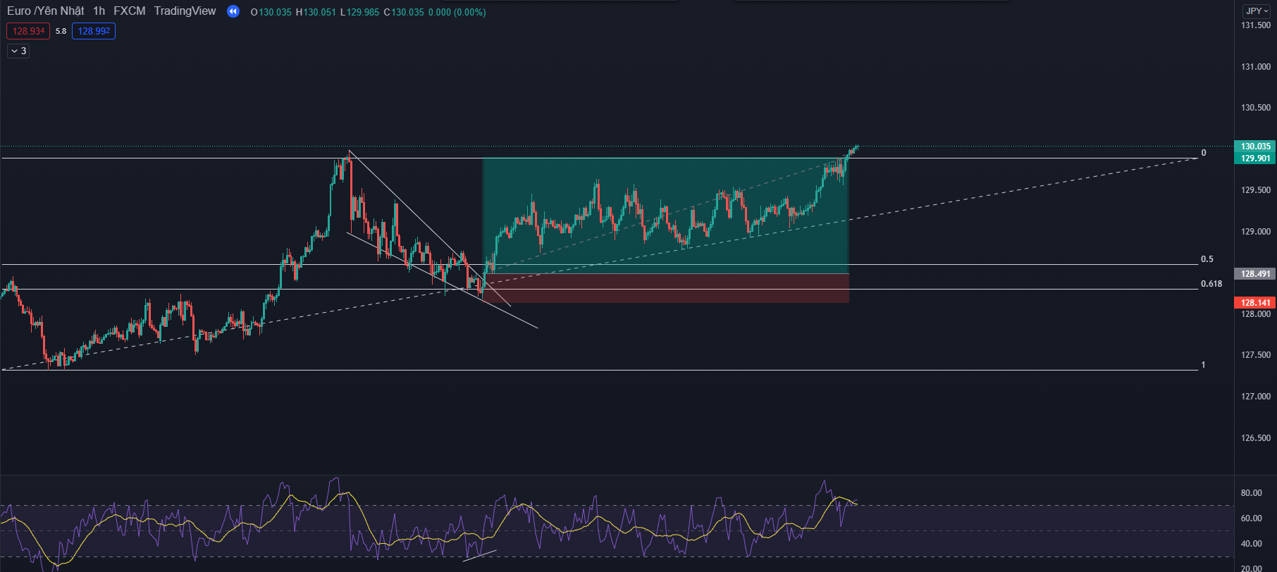  fibonacci & RSI