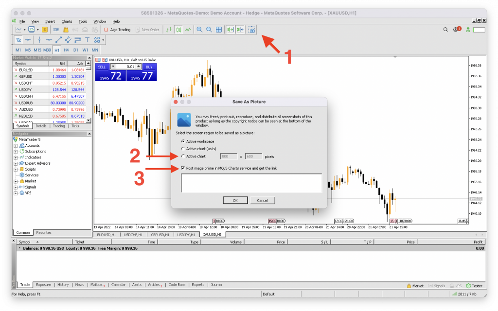 Nền tảng Metatrader 5