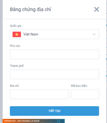 Xác minh địa chỉ trên sàn LiteForex