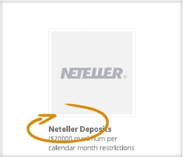 Nạp tiền bằng NETELLER