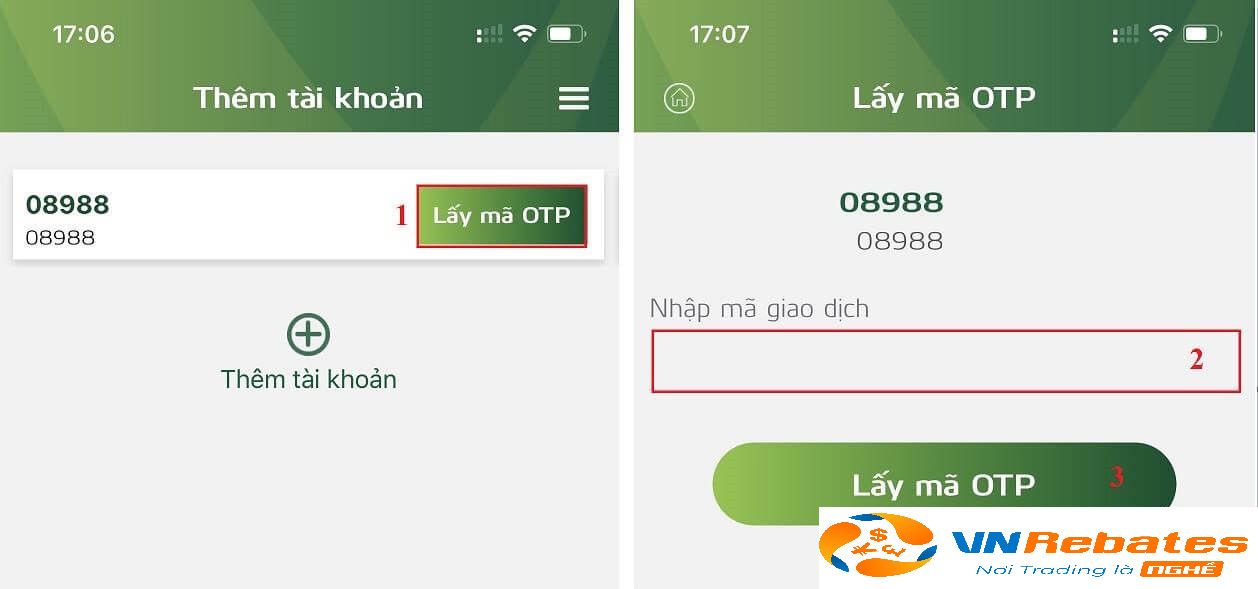 Hướng dẫn nạp tiền sàn HotForex qua Internet Banking