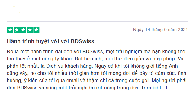 Đánh giá sàn BDSwiss 