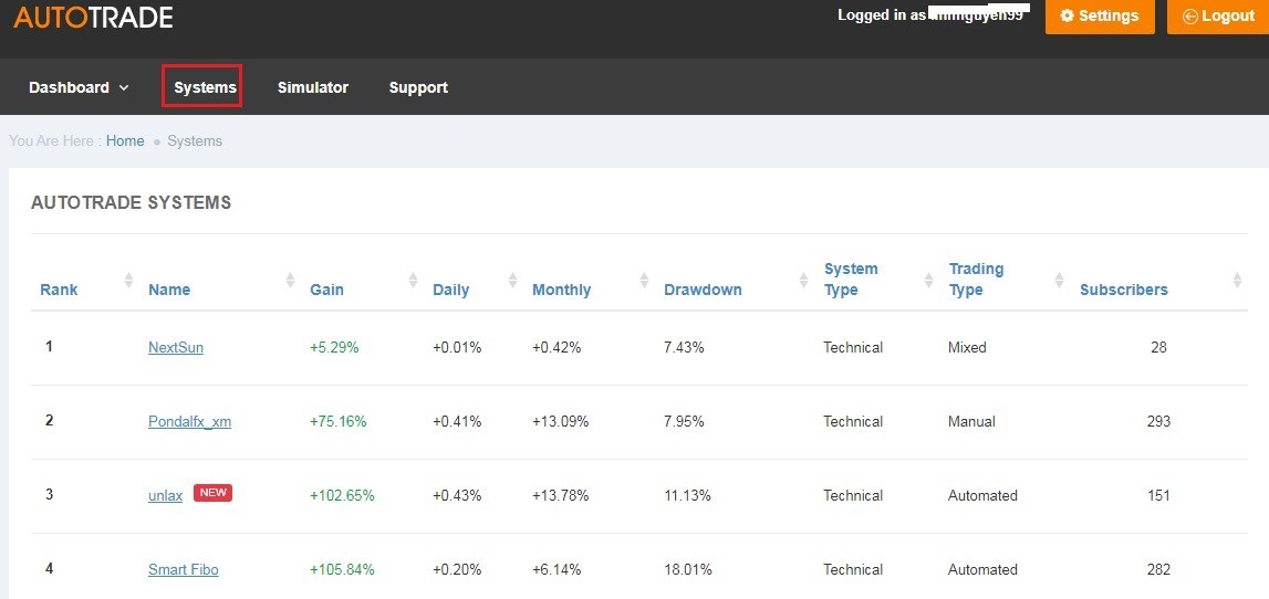 Hướng dẫn copy trading với Myfxbook 3