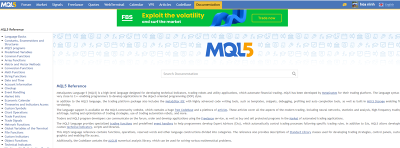 mqlt5 Documentation 