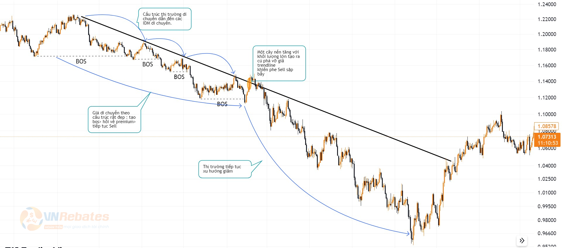 Hình 4. Trendline Liquidity.