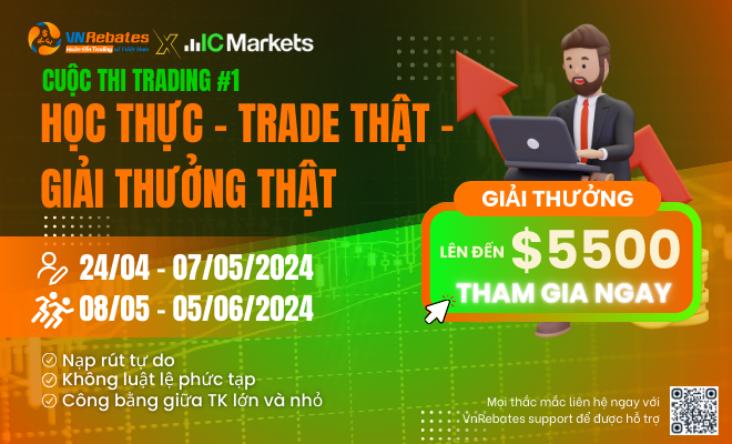 Cuộc thi Học thực - Trade thật - Giải thưởng thật do VnRebates tổ chức